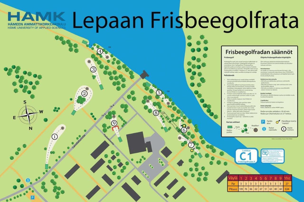 Lepaan Kesahostelli Kültér fotó